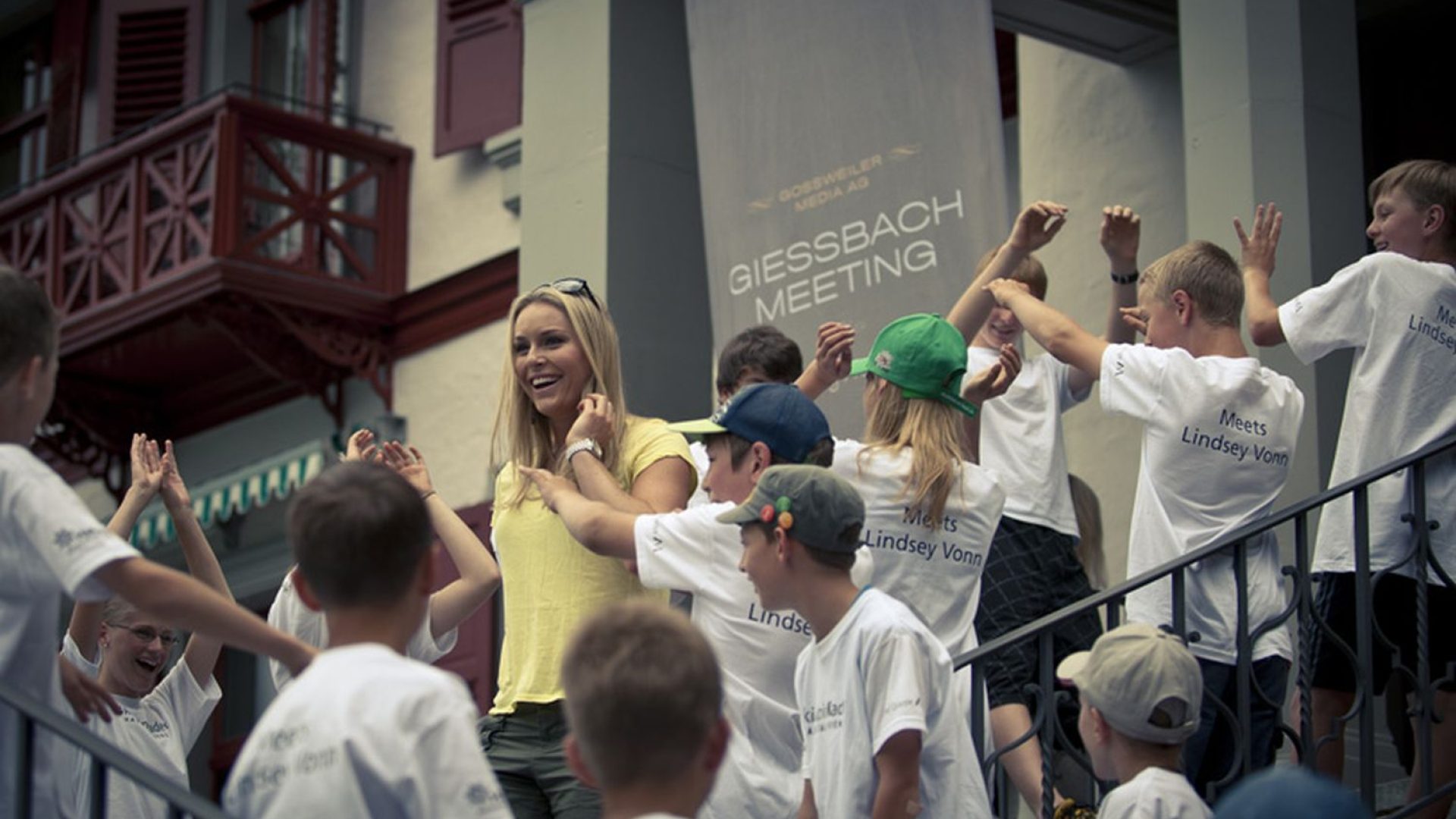 Lindsey Vonn receives "Preis Herbert" for her work in promoting the Alps and the sport of alpine skiing. Lindsey is the first female, first non-European and the youngest person ever to receive this award.