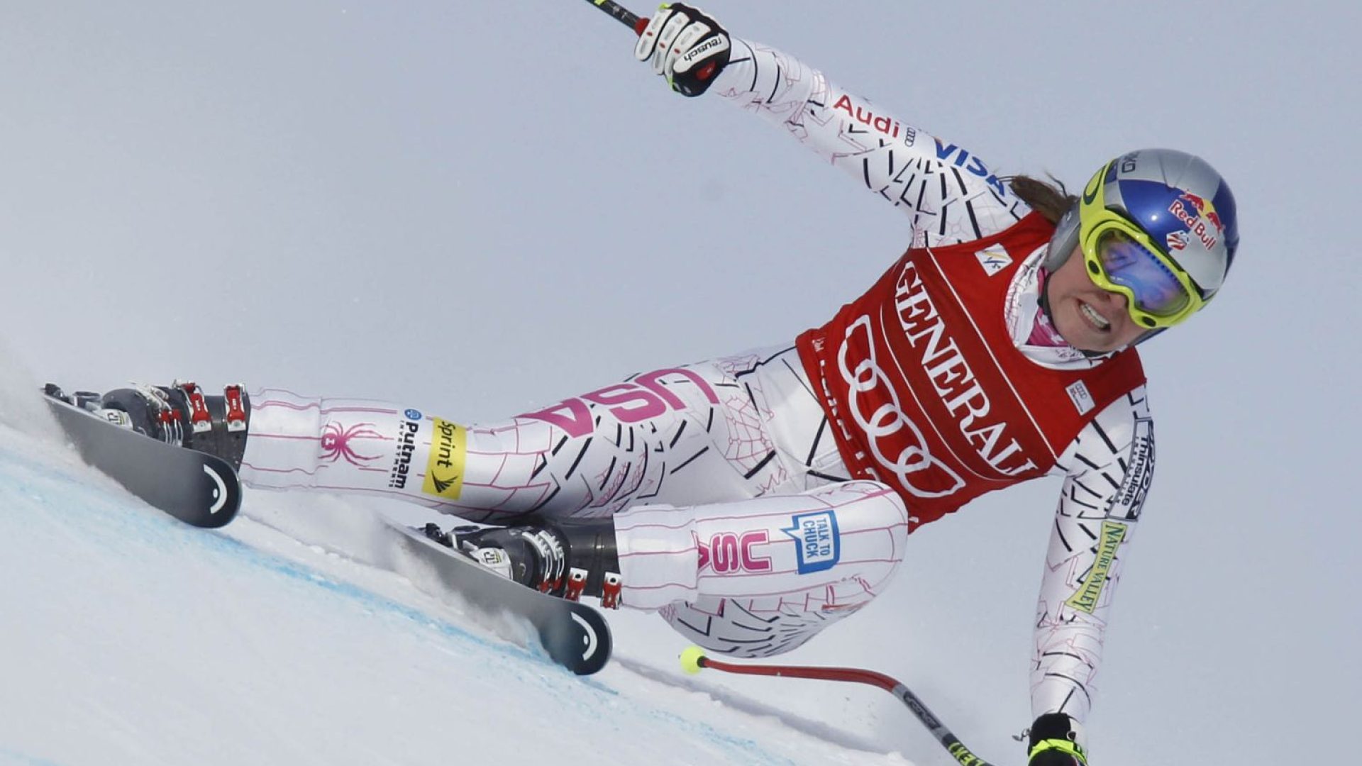 Ski World Cup 2010-2011. Lindsey Vonn in discesa libera   
Lake Louise 02 dicembre 2010  (Pentaphoto/Marco Trovati)